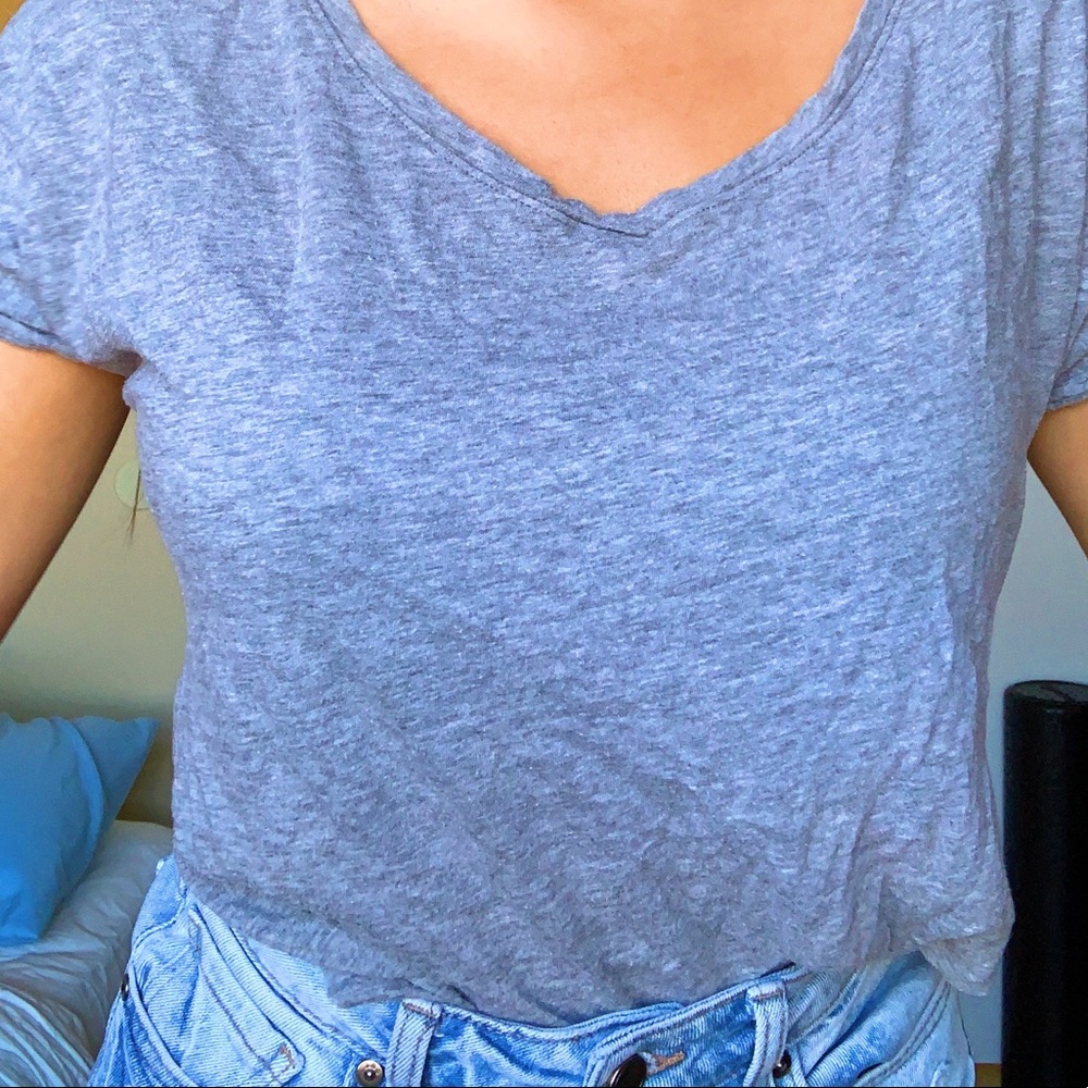 Grey Top Hollister
